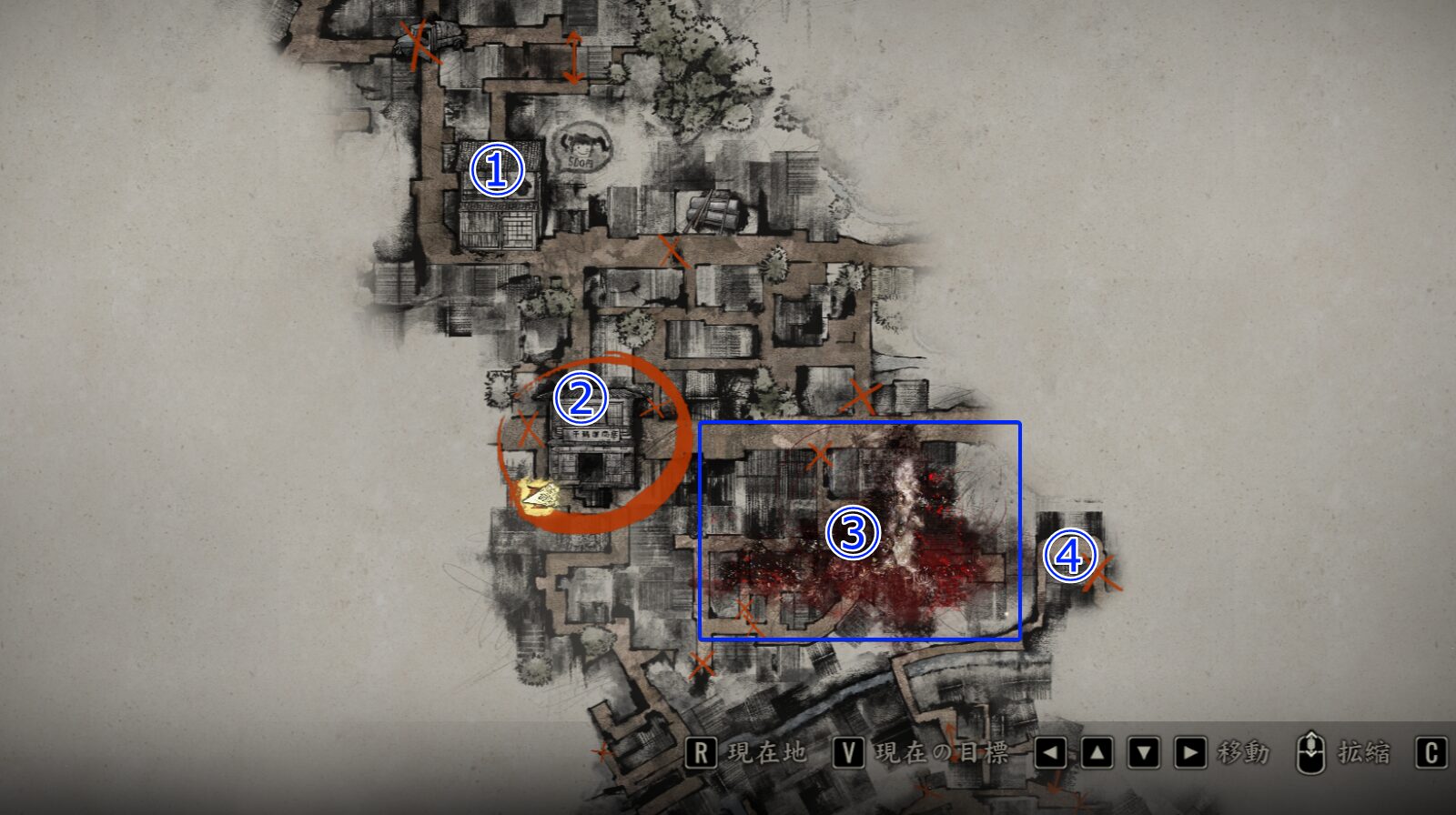 Ebisugaoka Walkthrough Map 2