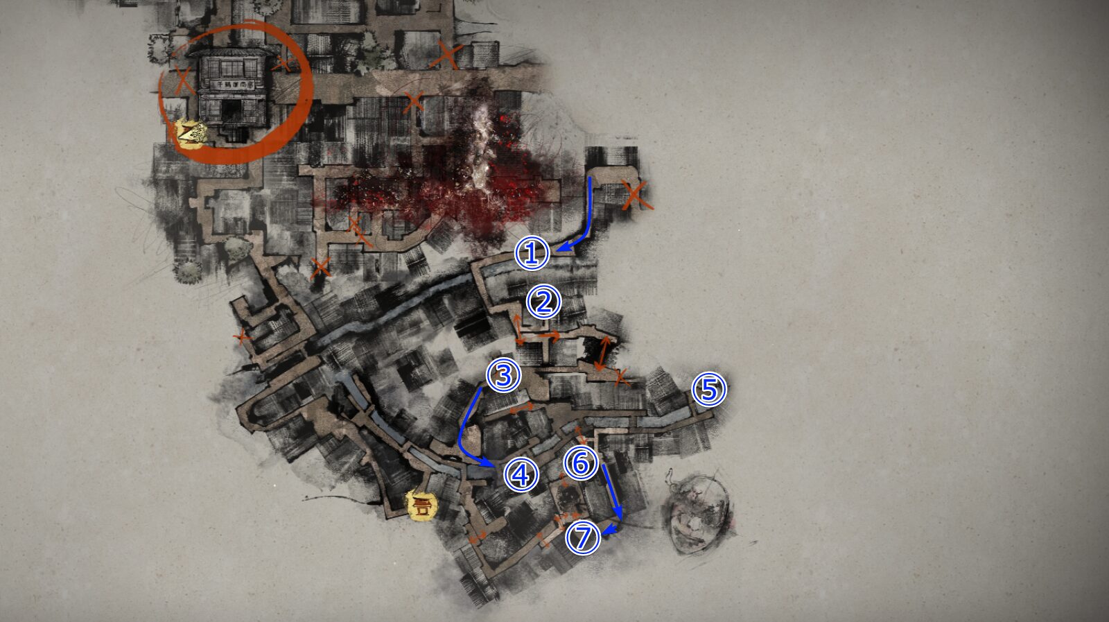 Ebisugaoka Walkthrough Map 3