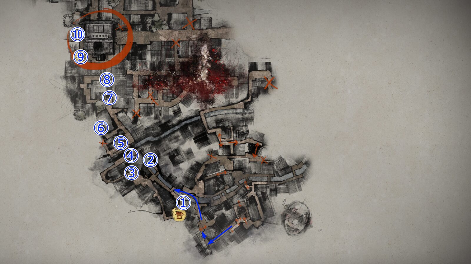 Ebisugaoka Walkthrough Map 4