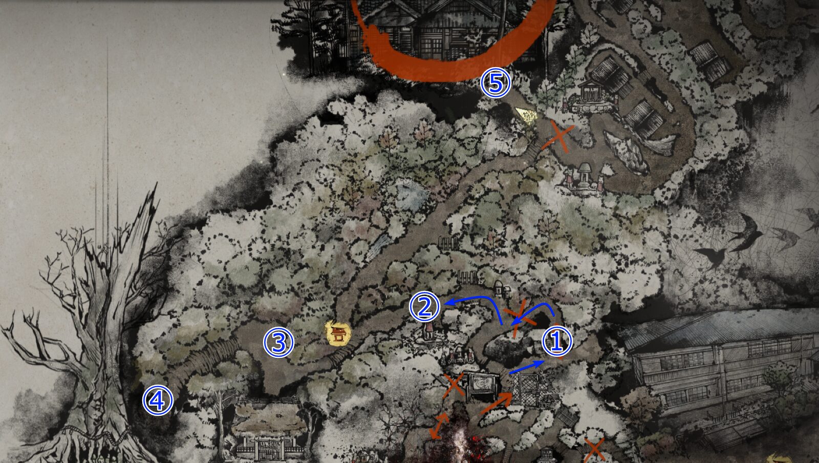 Sugisato Walkthrough Map 3