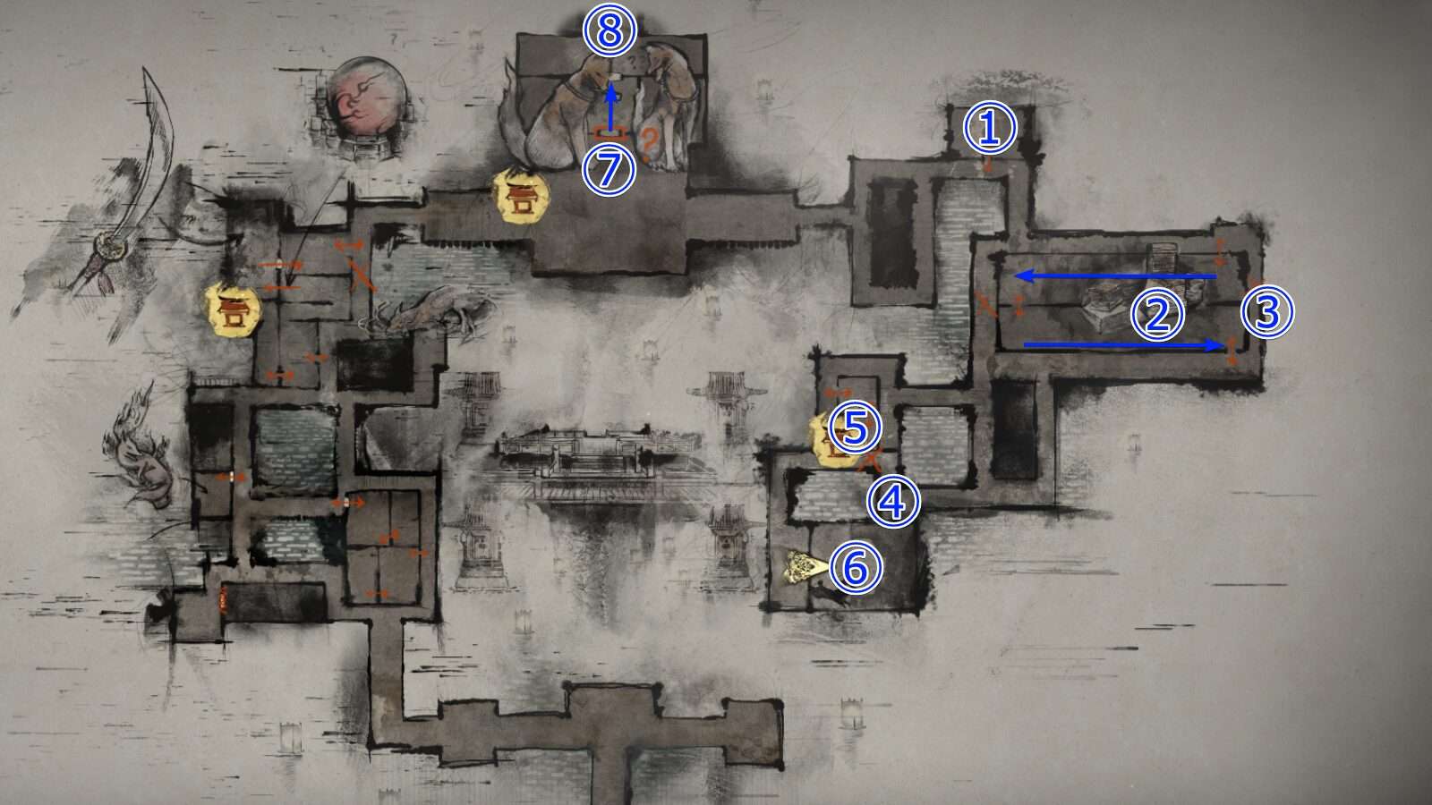 Corridors – Eest Area Walkthrough